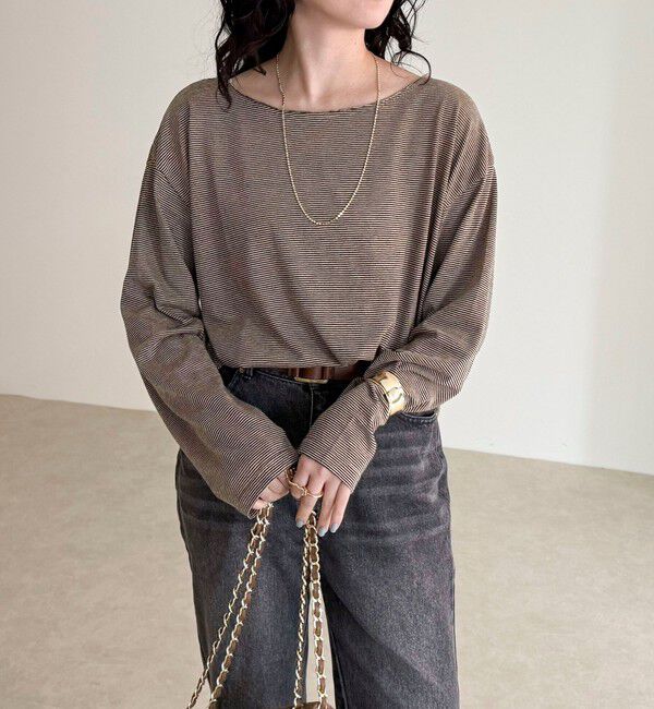 fredy emue「ルーズボートロンＴシャツ」|Tシャツ・カットソー|