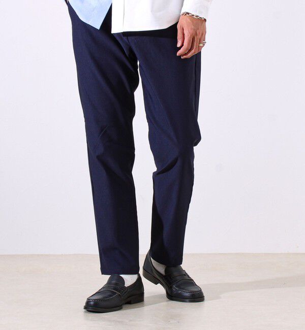 GLOSTER「【大人の美脚パンツ/S～XL展開】ミラクルストレッチ イージーパンツ」|チノ|