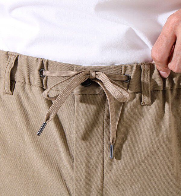GLOSTER「【大人の美脚パンツ/S～XL展開】ミラクルストレッチ イージーパンツ」|チノ|