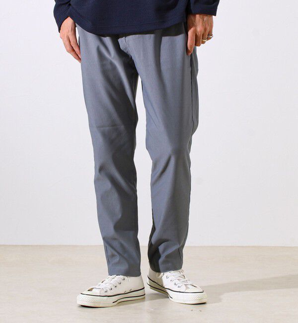 GLOSTER「【大人の美脚パンツ/S～XL展開】ミラクルストレッチ イージーパンツ」|チノ|