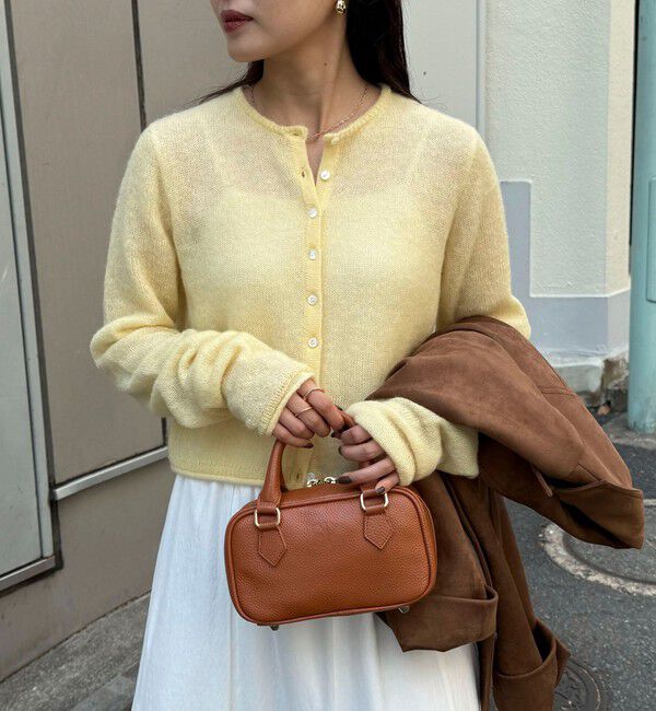 fredy emue「モヘヤ混ビスチェカーディガン」|カーディガン|