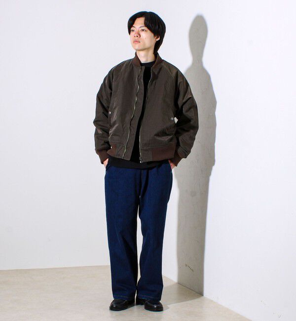 GLOSTER「【ナイロン&times;フリース】2WAY リバーシブルボンバージャケット MA-1 UNISEX」|ブルゾン・スタジャン|