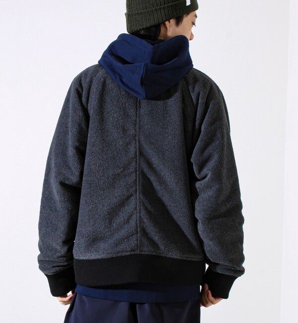 GLOSTER「【ナイロン&times;フリース】2WAY リバーシブルボンバージャケット MA-1 UNISEX」|ブルゾン・スタジャン|