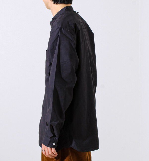 GLOSTER「【GEVACO/ゲバコ】起毛バンドカラーシャツ」|シャツ・ブラウス|