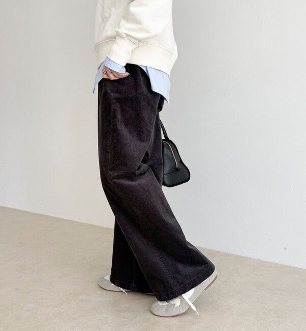 fredy emue「コーデュロイストレートパンツ」|チノ|
