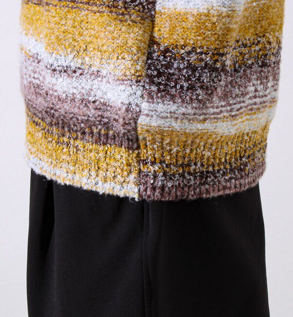 GLOSTER「【ふんわり立体感】グラデーションブークレプルオーバー」|ニット・セーター|