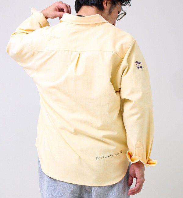 GLOSTER「【気分を上げるフレーズ】ポジティブメッセージシャツ パート2」|シャツ・ブラウス|