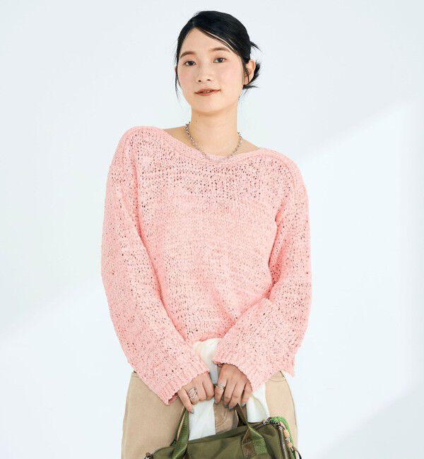 fredy emue「テープヤーンニットプルオーバー」|ニット・セーター|