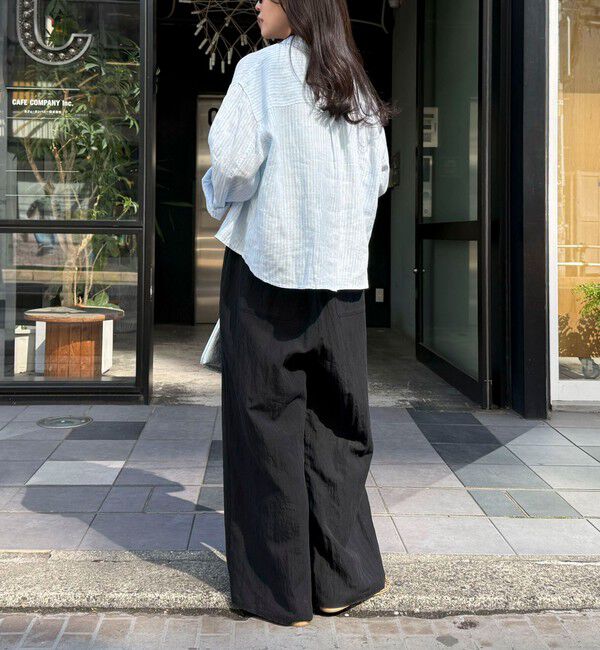 fredy emue「こなれワッシャータックイージーパンツ」|チノ|