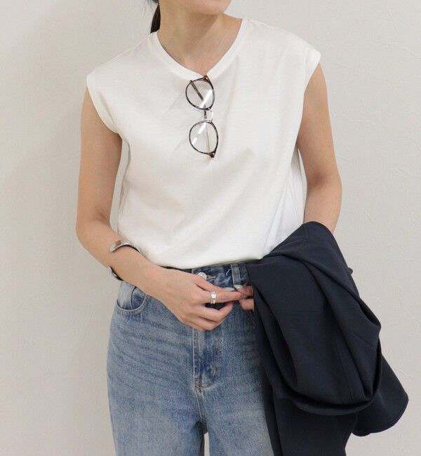 fredy emue「シルケットスムースフレンチTシャツ」|Tシャツ・カットソー|