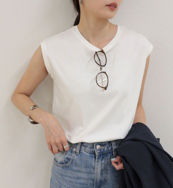 fredy emue「シルケットスムースフレンチTシャツ」|Tシャツ・カットソー|