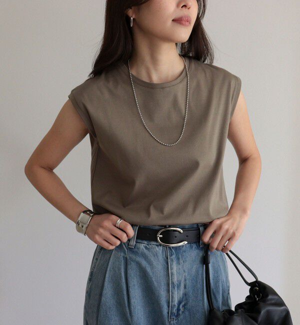 fredy emue「シルケットスムースフレンチTシャツ」|Tシャツ・カットソー|