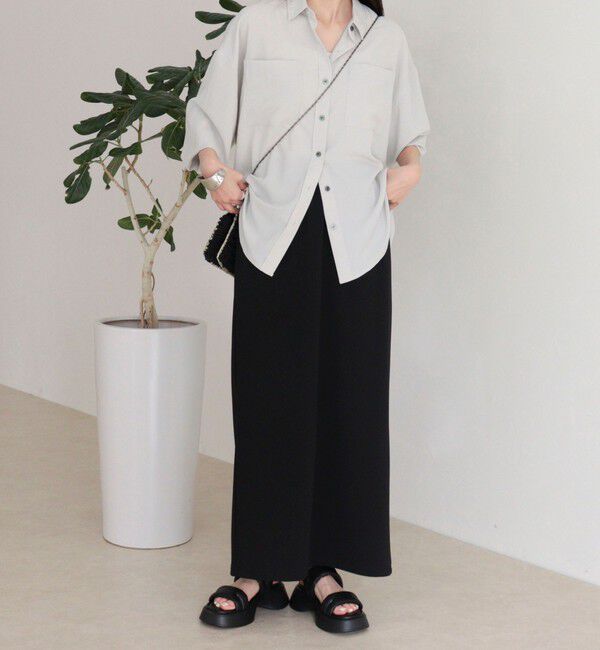 fredy emue「カットジョーゼットインゴムタイトスカート」|スカート|