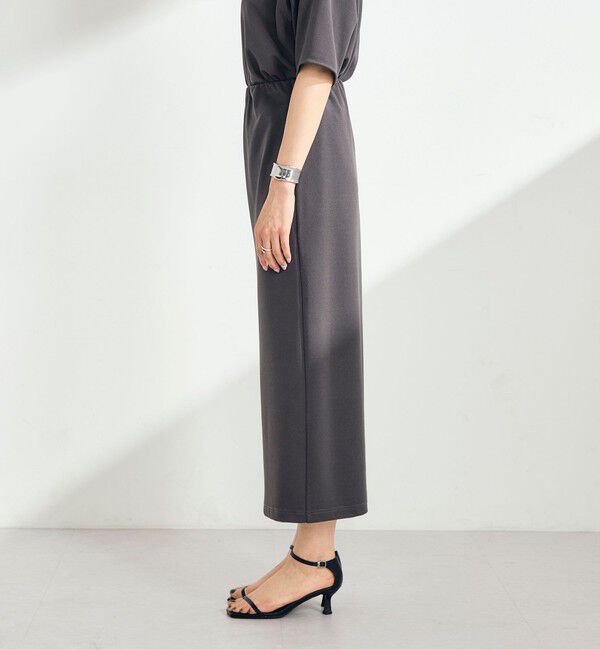 fredy emue「カットジョーゼットインゴムタイトスカート」|スカート|