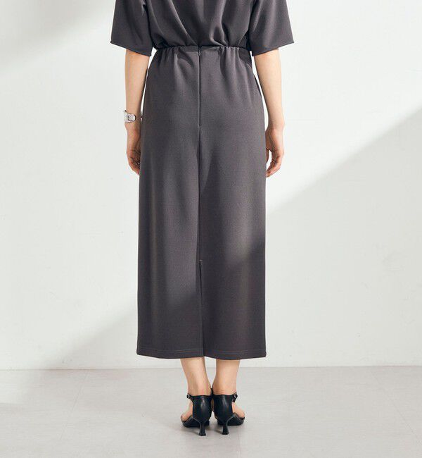 fredy emue「カットジョーゼットインゴムタイトスカート」|スカート|