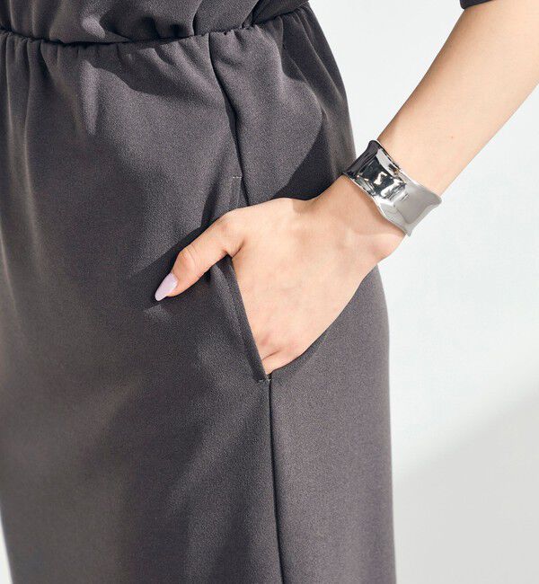 fredy emue「カットジョーゼットインゴムタイトスカート」|スカート|