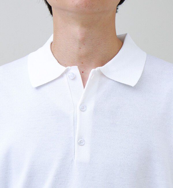 GLOSTER「【ラクなのに上品】コットンタッチリラックスポロ」|ポロシャツ|
