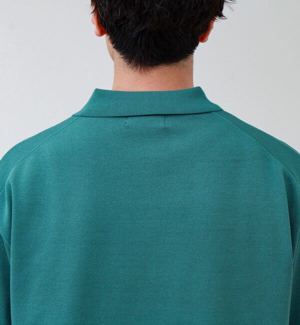 GLOSTER「【ラクなのに上品】コットンタッチリラックスポロ」|ポロシャツ|