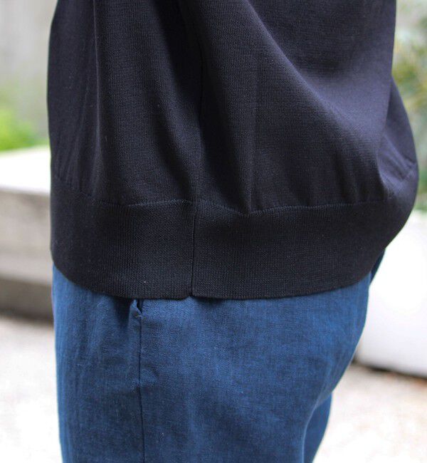 GLOSTER「【ラクなのに上品】コットンタッチリラックスポロ」|ポロシャツ|