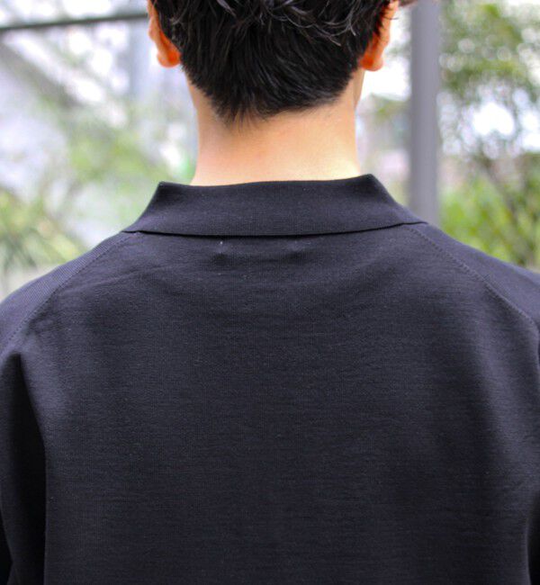 GLOSTER「【ラクなのに上品】コットンタッチリラックスポロ」|ポロシャツ|