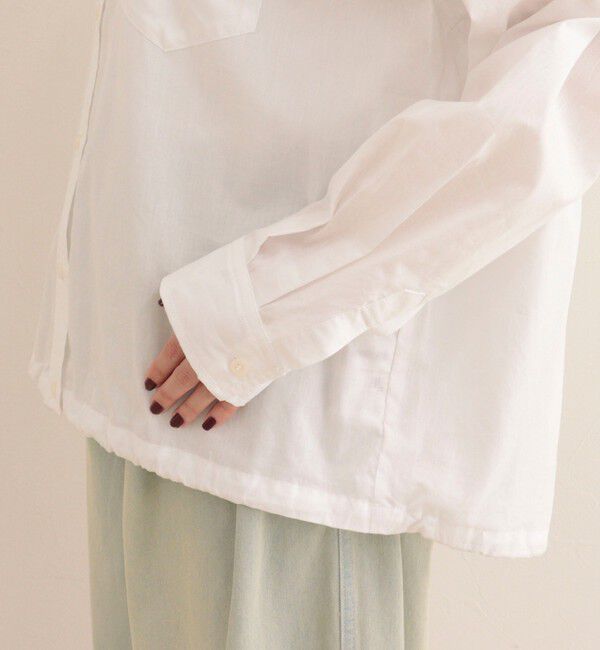 fredy emue「汗染み軽減加工シャツブルゾン」|シャツ・ブラウス|