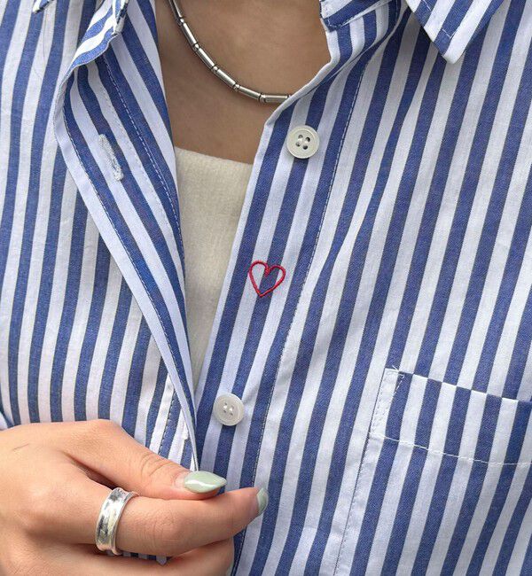 fredy emue「汗染み軽減加工シャツブルゾン」|シャツ・ブラウス|