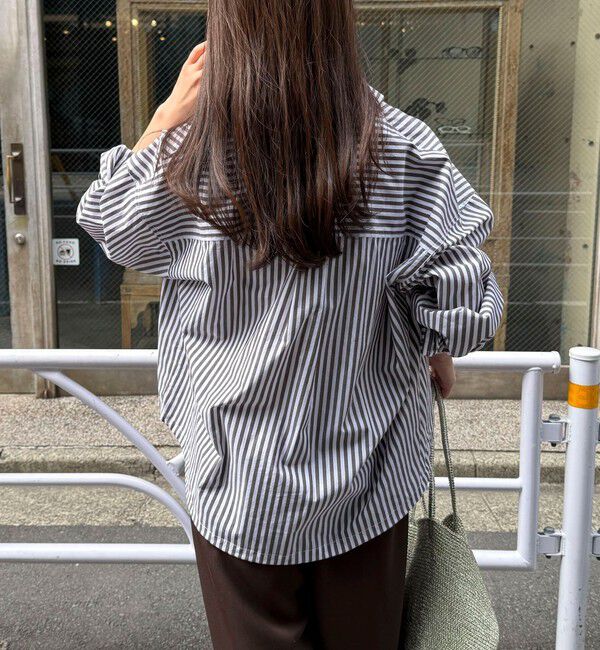 fredy emue「汗染み軽減加工シャツブルゾン」|シャツ・ブラウス|