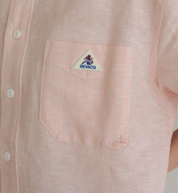 fredy emue「【GEVACO/ゲバコ】綿麻バンドカラーシャツ」|シャツ・ブラウス|