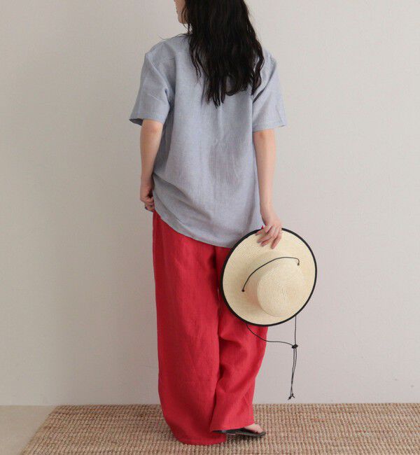 fredy emue「【GEVACO/ゲバコ】綿麻バンドカラーシャツ」|シャツ・ブラウス|