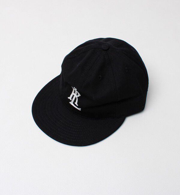 GLOSTER「【COOPERSTOWN】CHAIN STITCH SOFT VISORS」|キャップ・キャスケット|ブラック系その他