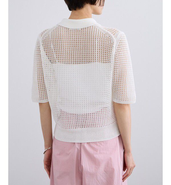 SALON adam et rope'「コードヤーンハーフスリーブポロシャツ」|ポロシャツ|