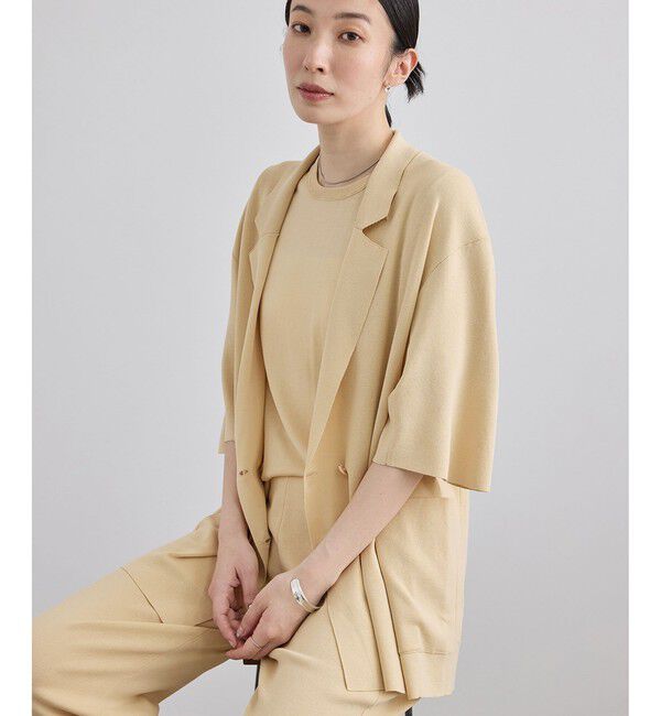 SALON adam et rope'「クールニットプルオーバー / セットアップ対応」|Tシャツ・カットソー|