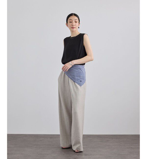 SALON adam et rope'「ブライトツイルタンクトップ / セットアップ対応」|Tシャツ・カットソー|