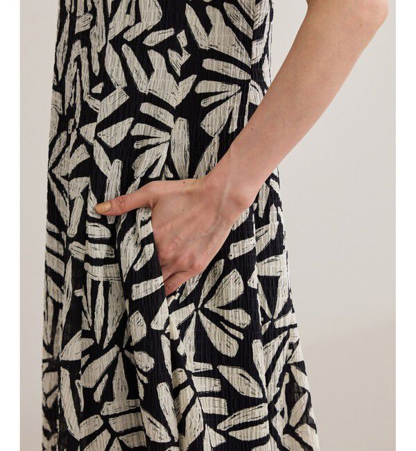 ROPE「【DEVEAUX（デヴォー）】Aラインフレアワンピース/洗える」|ワンピース|