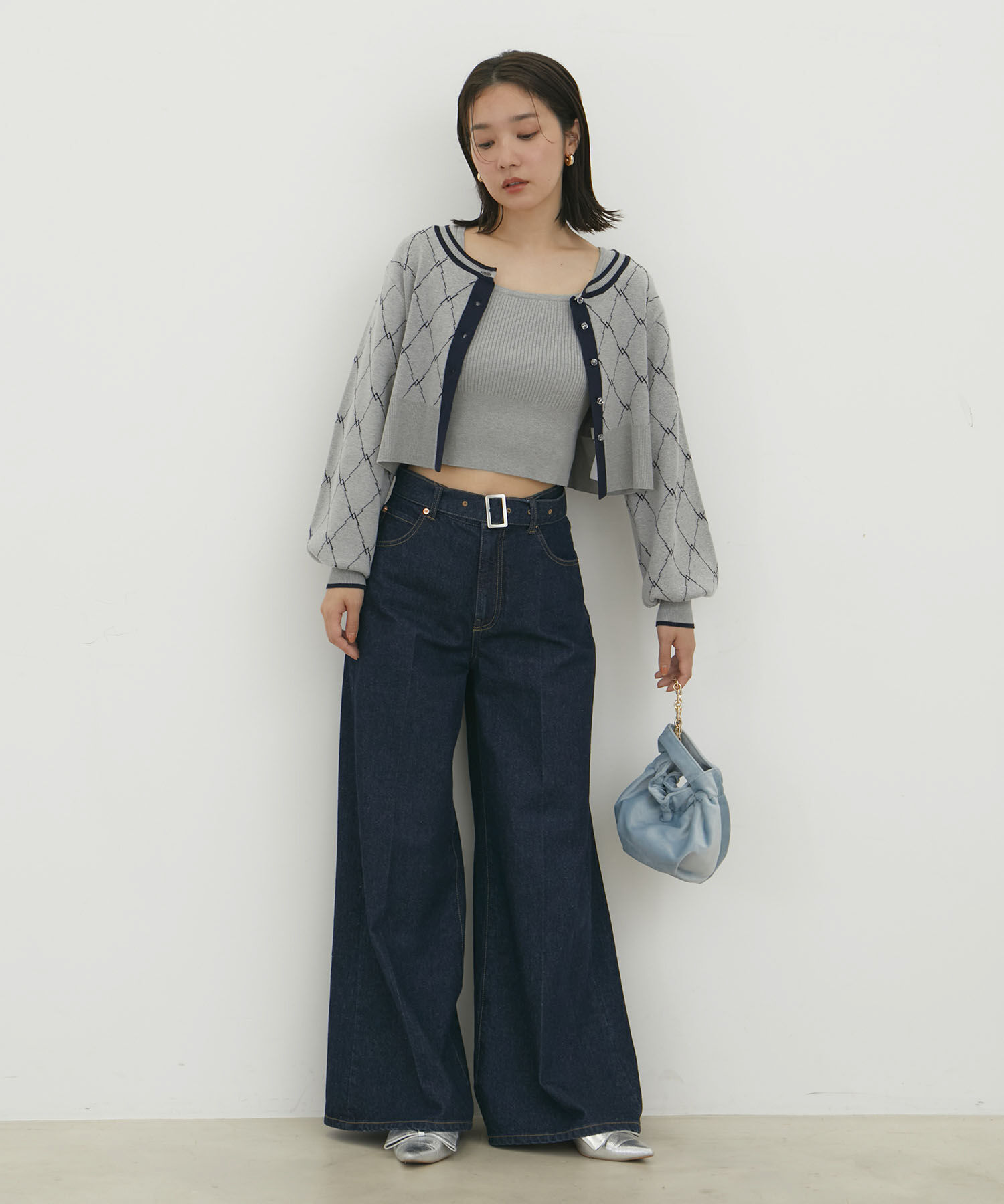 VIS「【SET】モノグラムニットアンサンブル【WEB/一部店舗限定】」|その他|