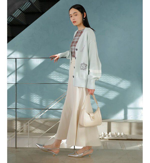 VIS「クルーネックインナートップス（レース・チェック・ラメ・シアー）」|Tシャツ・カットソー|