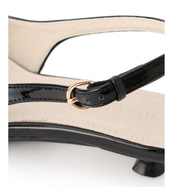 VIS「スリングバックリボンミュール」|パンプス|