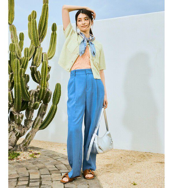 VIS「ブークレコンパクトカーディガン」|カーディガン|