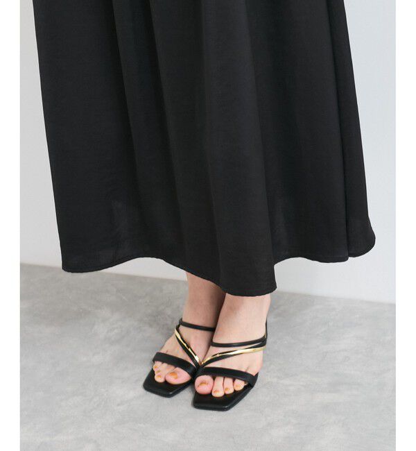 VIS「ウエストリボンドッキングワンピース」|ワンピース|