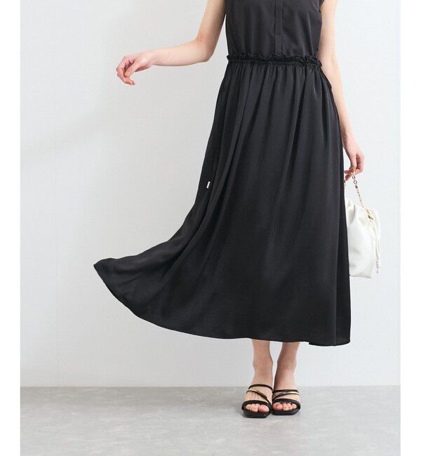 VIS「ウエストリボンドッキングワンピース」|ワンピース|