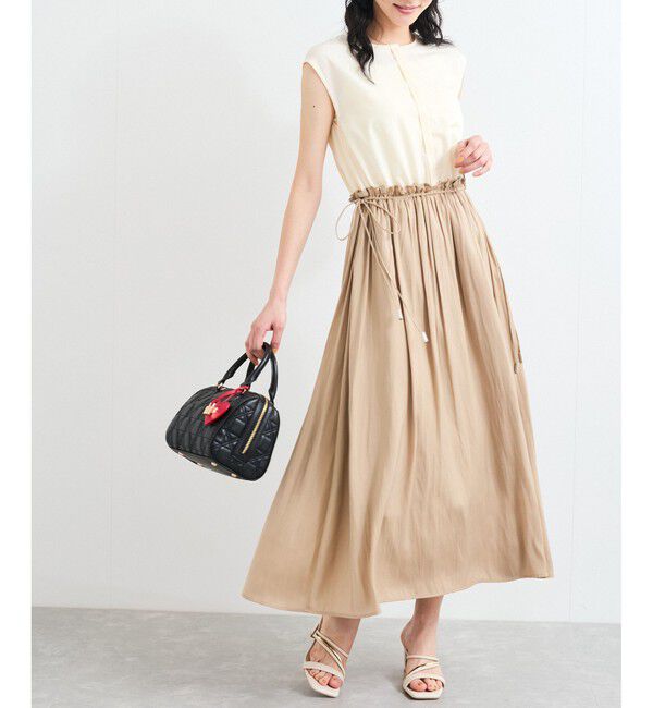 VIS「ウエストリボンドッキングワンピース」|ワンピース|キナリ(16)