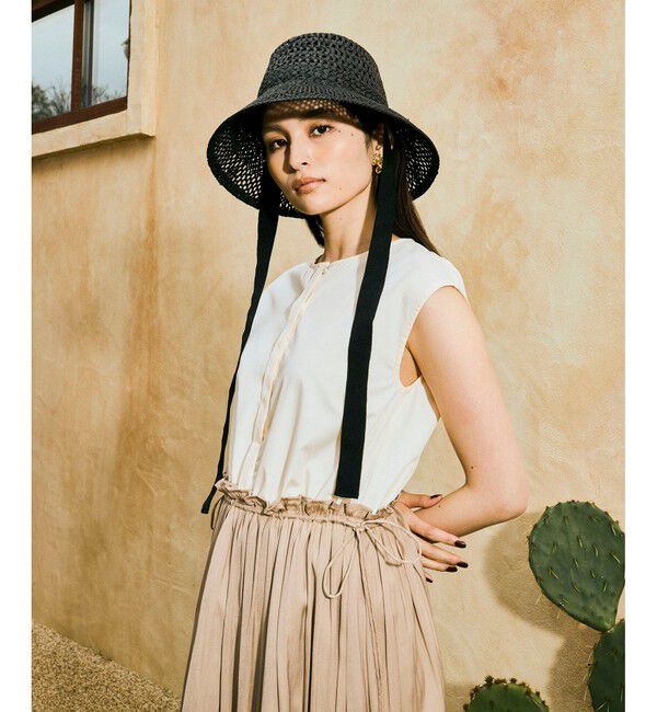 VIS「ウエストリボンドッキングワンピース」|ワンピース|