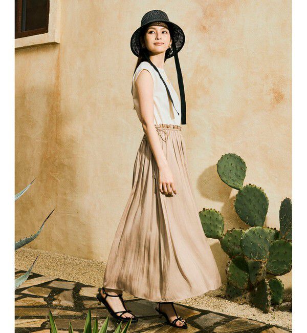 VIS「ウエストリボンドッキングワンピース」|ワンピース|