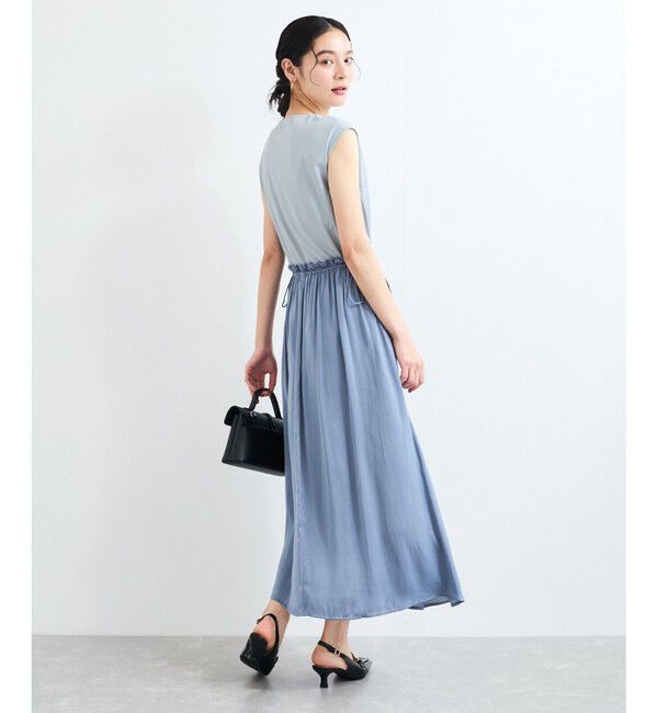 VIS「ウエストリボンドッキングワンピース」|ワンピース|