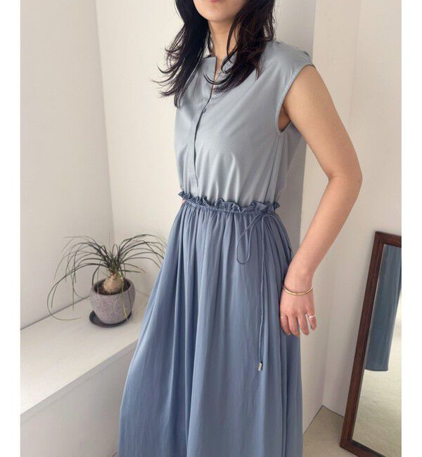 VIS「ウエストリボンドッキングワンピース」|ワンピース|