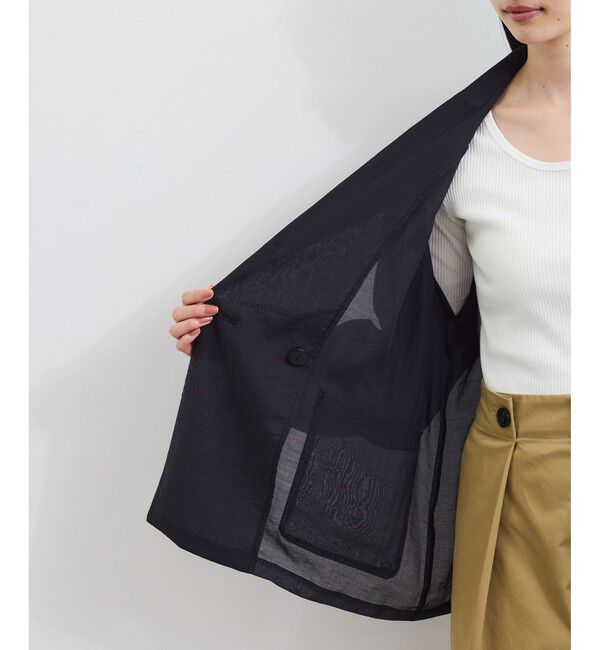 VIS「シアーリラックスジャケット」|テーラードジャケット|