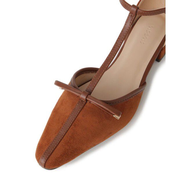 VIS「Tストラップリボンパンプス」|パンプス|