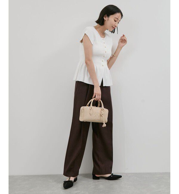 VIS「Tストラップリボンパンプス」|パンプス|