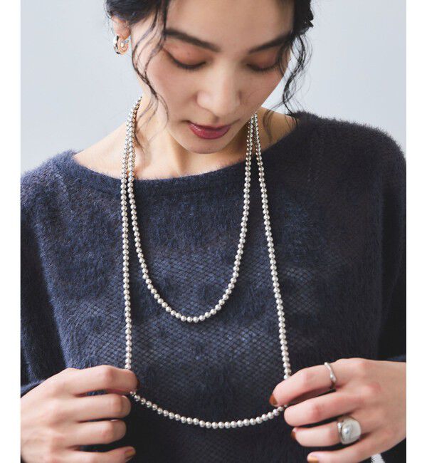 VIS「ロングパールネックレス」|ネックレス|