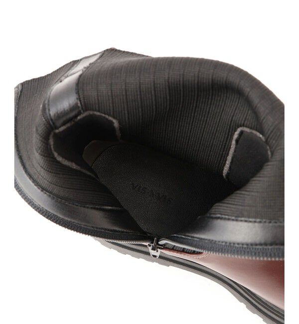 VIS「タンクソールサイドニットブーツ」|ロングブーツ|